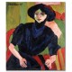 Ernst Ludwig Kirchner - Portrait of a Woman