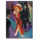 Ernst Ludwig Kirchner - Street with Red Streetwalker-1914