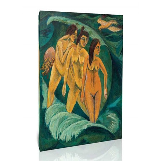 Ernst Ludwig Kirchner - Three Bathers