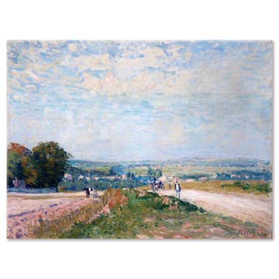 שביל בלובסיין - Alfred Sisley