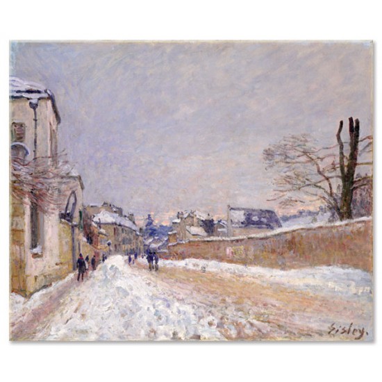 מורה, חורף - Alfred Sisley