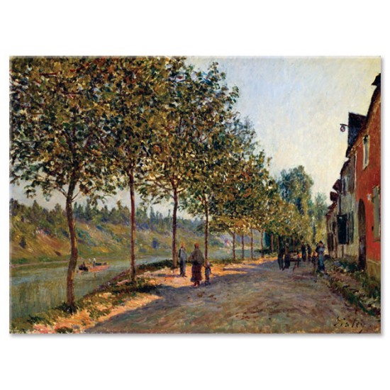 בוקר בסנט ממס, יוני - Alfred Sisley