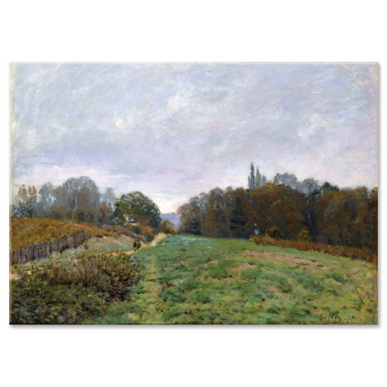 נוף בלוביסיין - Alfred Sisley