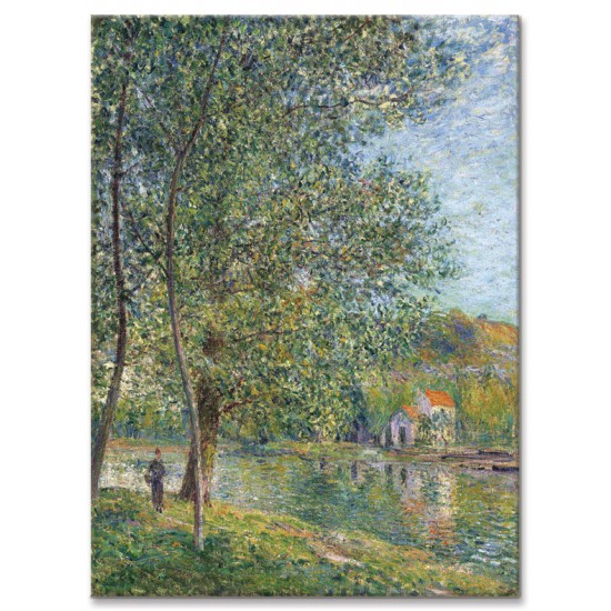 בוקר ליד הלואן - Alfred Sisley