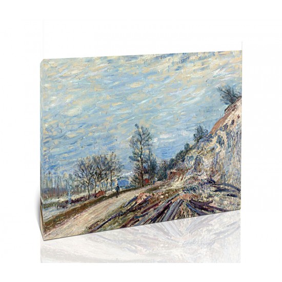 הדרך ממורה - Alfred Sisley