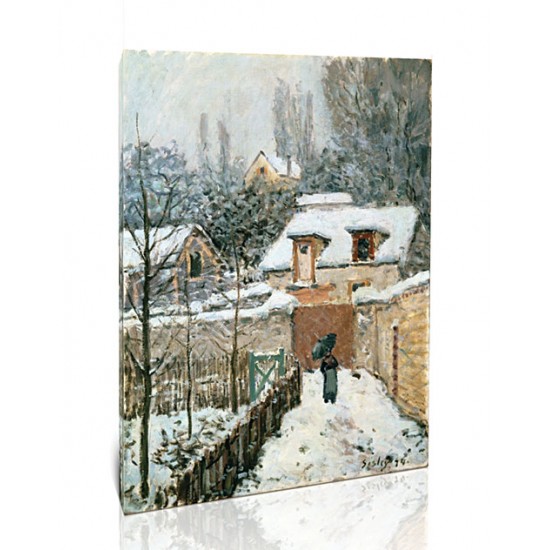 שלג בלוביסיין , אלפרד סיסלי שלג בלוביסיין - Alfred Sisley