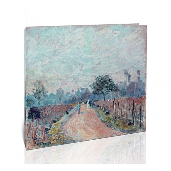 הדרך מפרוניי לבוגיוול - Alfred Sisley