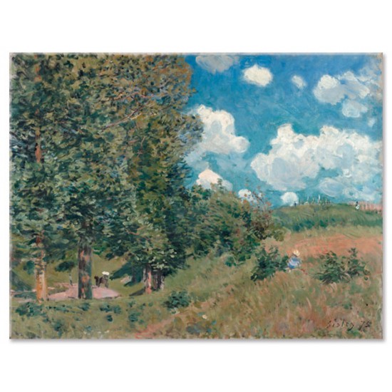 הדרך מורסליס לסנט גרמיין - Alfred Sisley