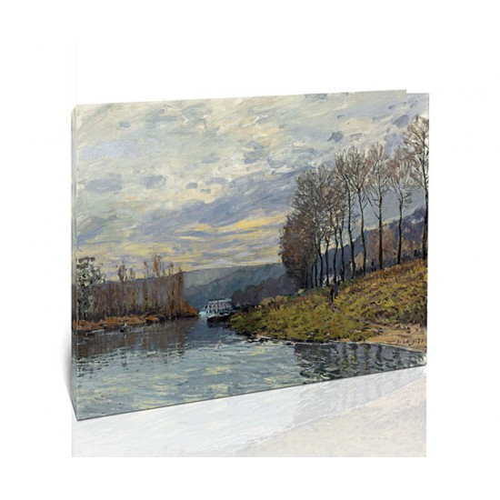 הסיין בבוגיוול - Alfred Sisley