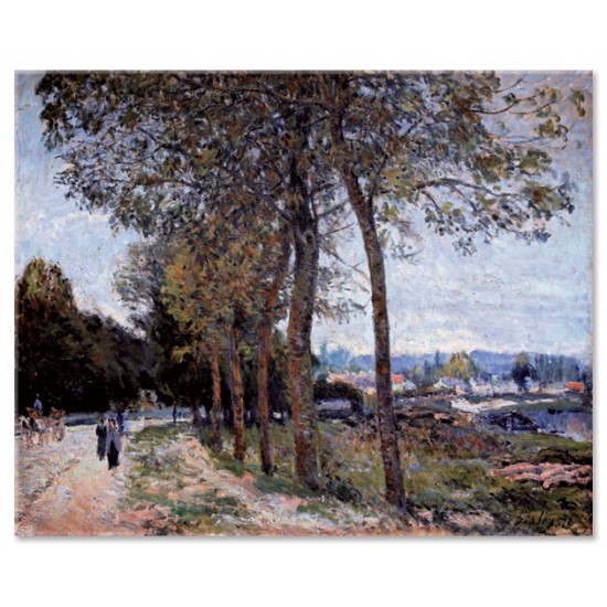 הסיין במארלי - Alfred Sisley