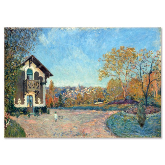 הנוף של מארלי לה רוי - Alfred Sisley