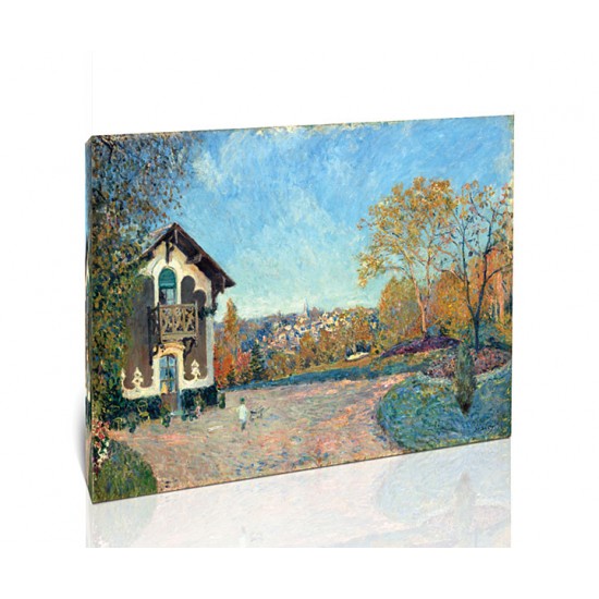 הנוף של מארלי לה רוי - Alfred Sisley