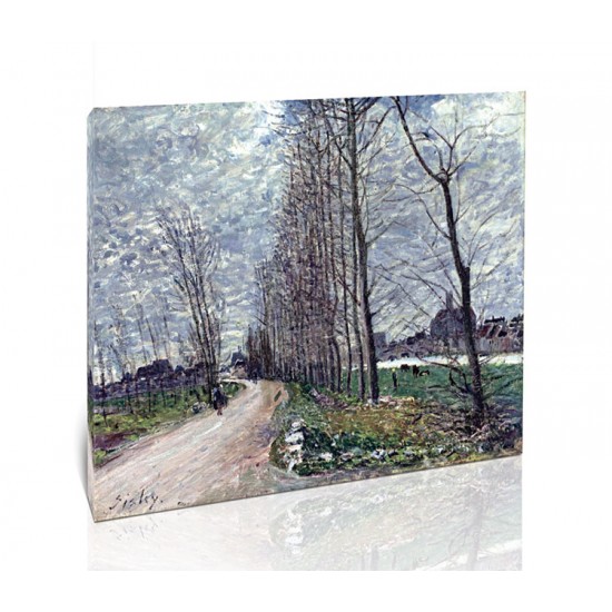 הנוף של מורה סור לואן - Alfred Sisley