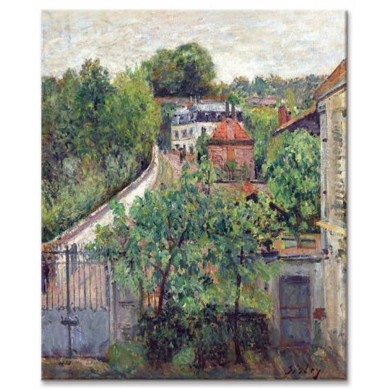 הנוף בסרווס - Alfred Sisley