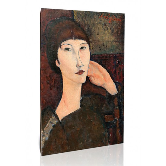 אדריאן (אישה עם פוני) - Amedeo Modigliani