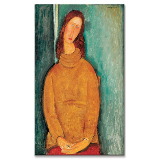 דיוקן של זאן אבוטרן - Amedeo Modigliani