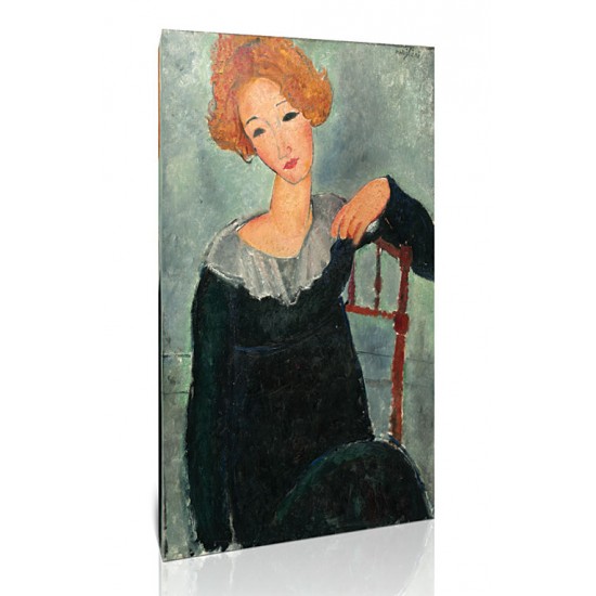 אישה עם שיער אדום - Amedeo Modigliani