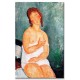 אישה צעירה בגופייה - Amedeo Modigliani