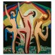 Ernst Ludwig Kirchner - Colourful Dance, 1930