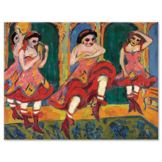 Ernst Ludwig Kirchner - Czardas Dancers