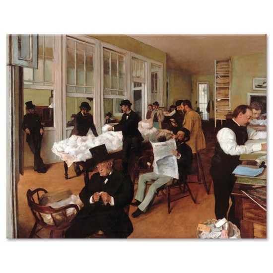 משרד כותנה בניו אורלינס - Edgar Degas