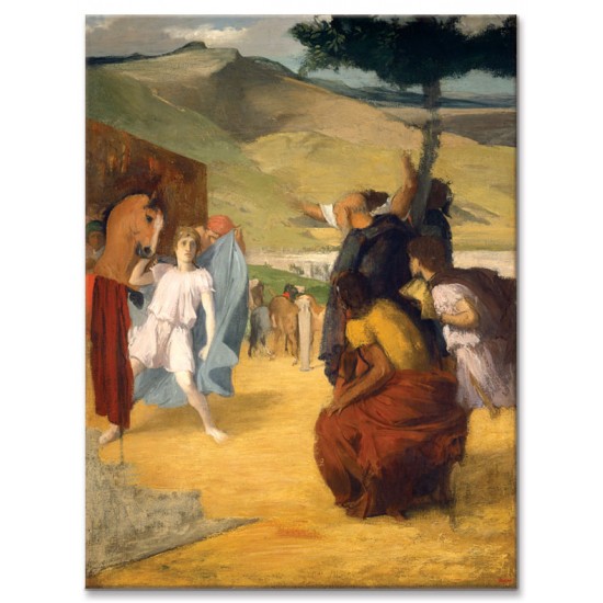 אלכסנדר ובוקפלוס - Edgar Degas