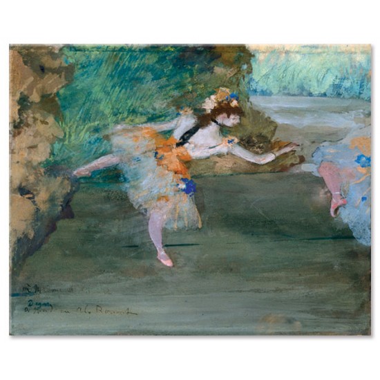 רקדנית על הבמה - Edgar Degas