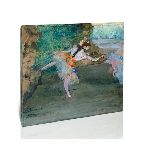 רקדנית על הבמה - Edgar Degas