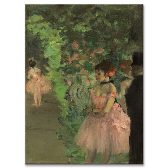 רקדניות מאחורי הקלעים - Edgar Degas