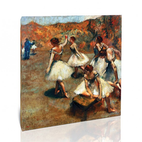 רקדניות על הבמה - Edgar Degas