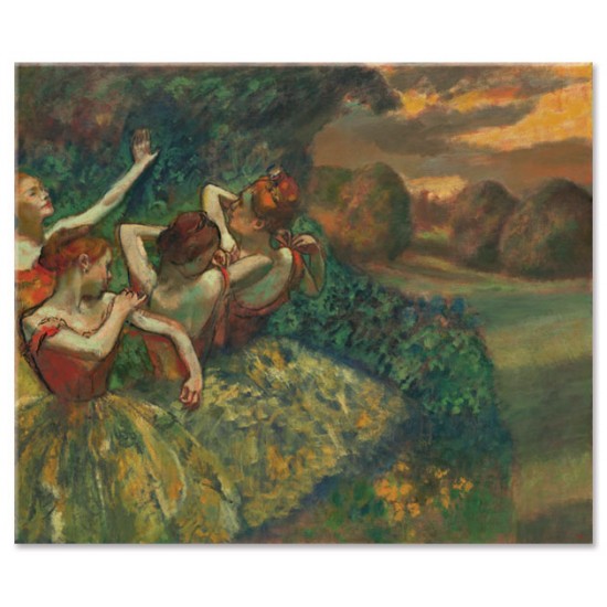 ארבע רקדניות - Edgar Degas