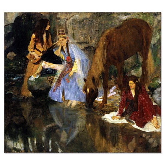 הגברת פיורס בבלט המקור - Edgar Degas