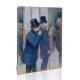 פורטרטים בבורסה - סקיצה - Edgar Degas