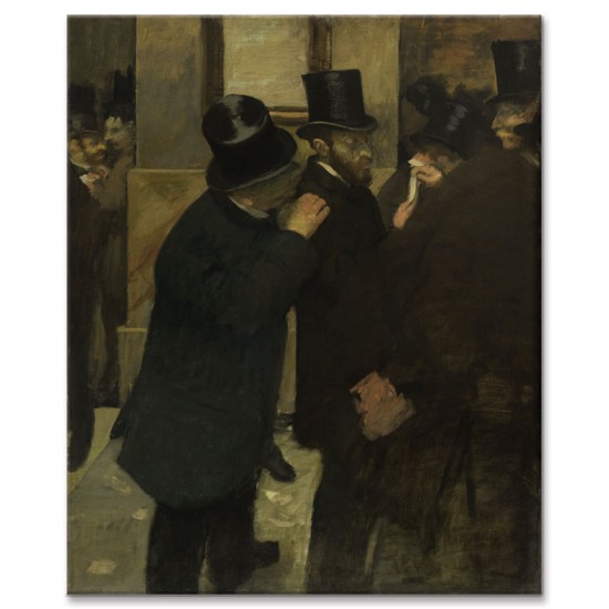 פורטרטים בבורסה - Edgar Degas