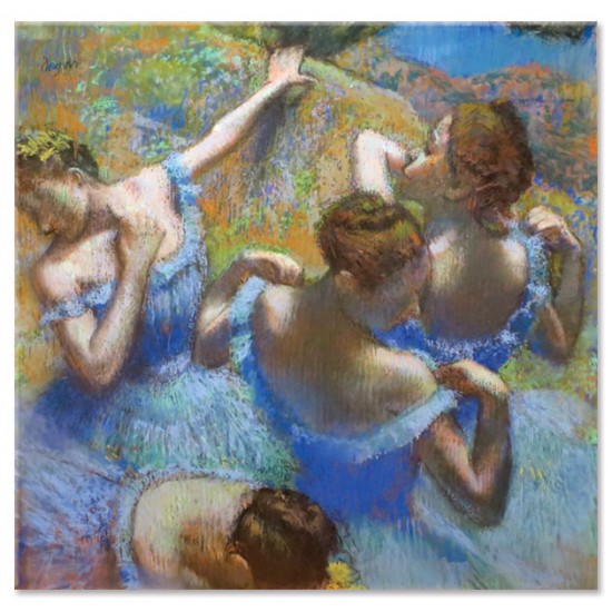 רקדניות בכחול - Edgar Degas