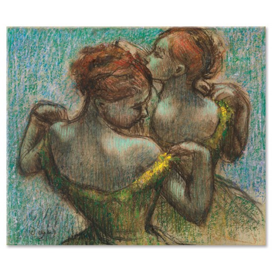 שתי רקדניות - Edgar Degas