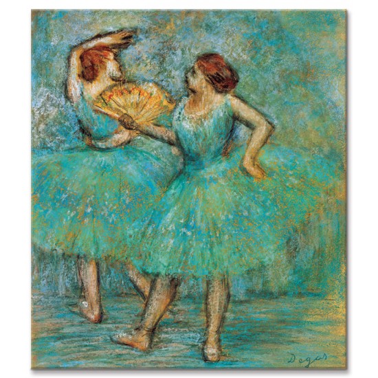 שתי רקדניות - Edgar Degas