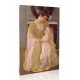 אישה וילד עם צעיף ורוד - Mary Cassatt