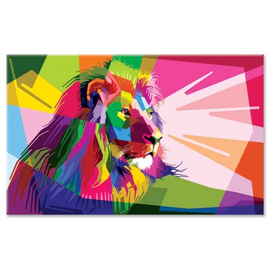 pop art - Lion