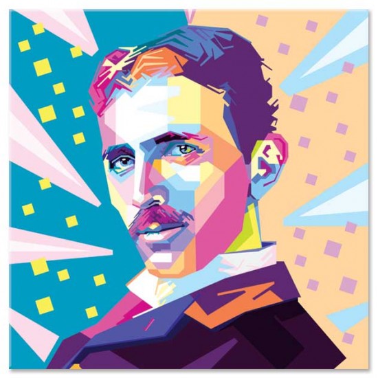 pop art - Nikola Tesla