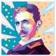 pop art - Nikola Tesla