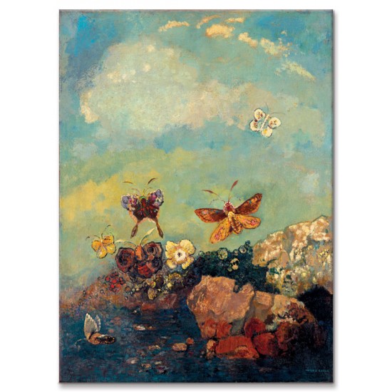 פרפרים - Odilon Redon