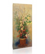 אגרטל פרחים עם ענפי עץ תפוח פורחים