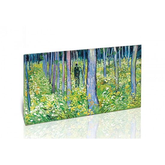 יער ושתי דמויות - Vincent van Gogh