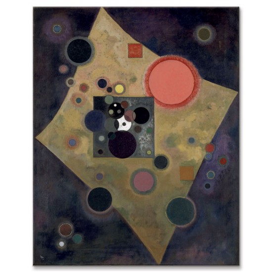 הדגשה בורוד ,וסילי קנדינסקי הדגשה בורוד - Wassily Kandinsky