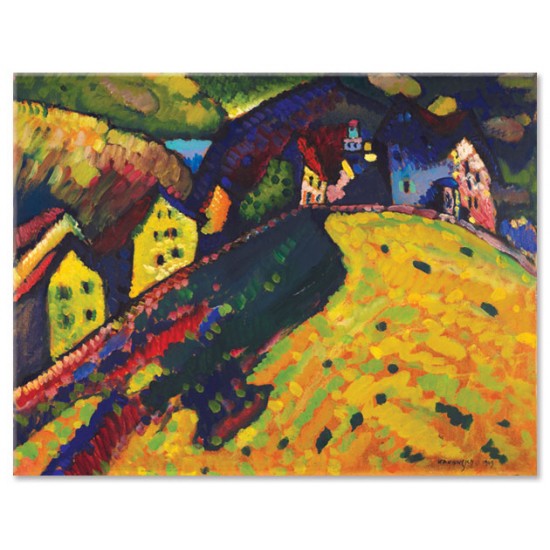 בתים במורנאו - Wassily Kandinsky