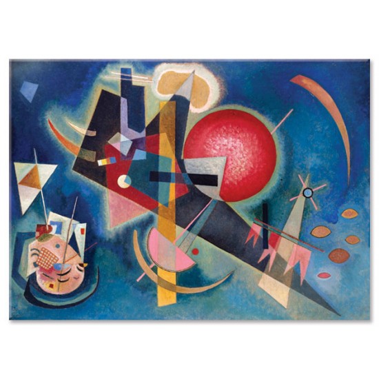 בכחול - Wassily Kandinsky