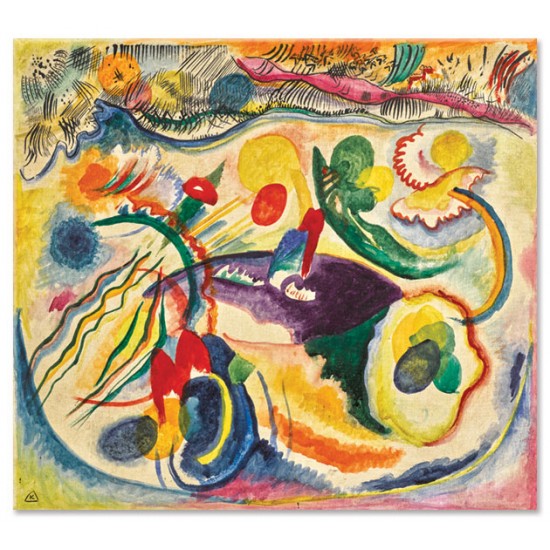 בנושא הדין האחרון - Wassily Kandinsky