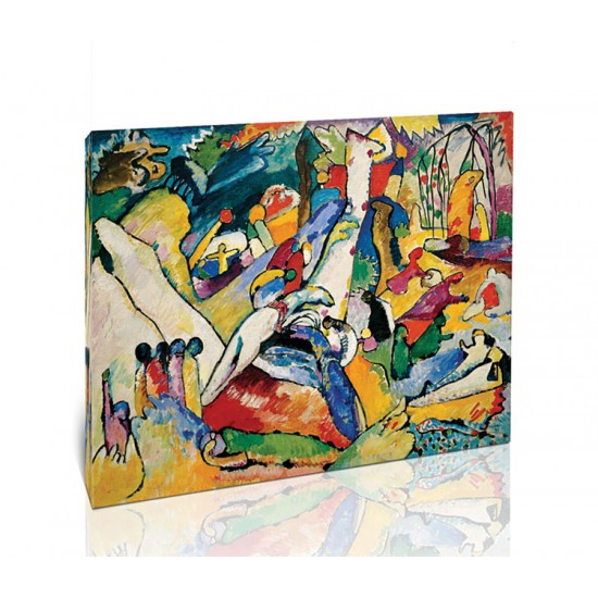 סקיצה לקומפוזיציה 2 - Wassily Kandinsky