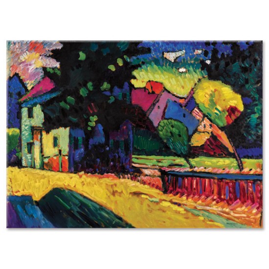 נוף במורנאו - Wassily Kandinsky